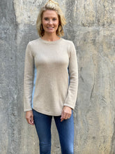 Load image into Gallery viewer, Camel Round Hem Sweater
