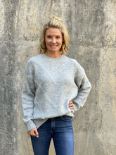 Load image into Gallery viewer, Charcoal Crew Neck Sweater
