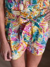 Load image into Gallery viewer, Floral Print Tie Short
