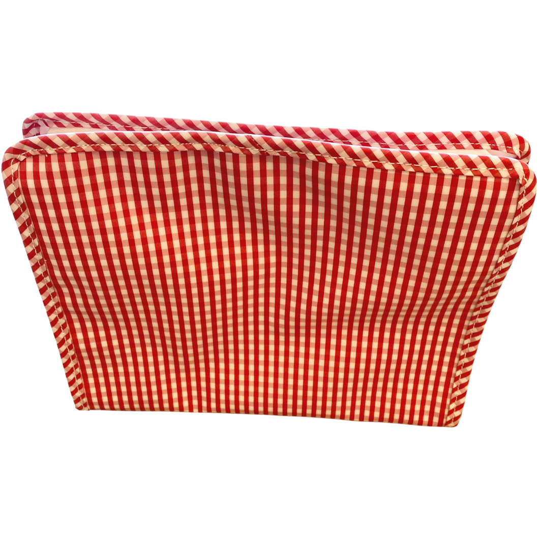 Large Red Gingham Bag