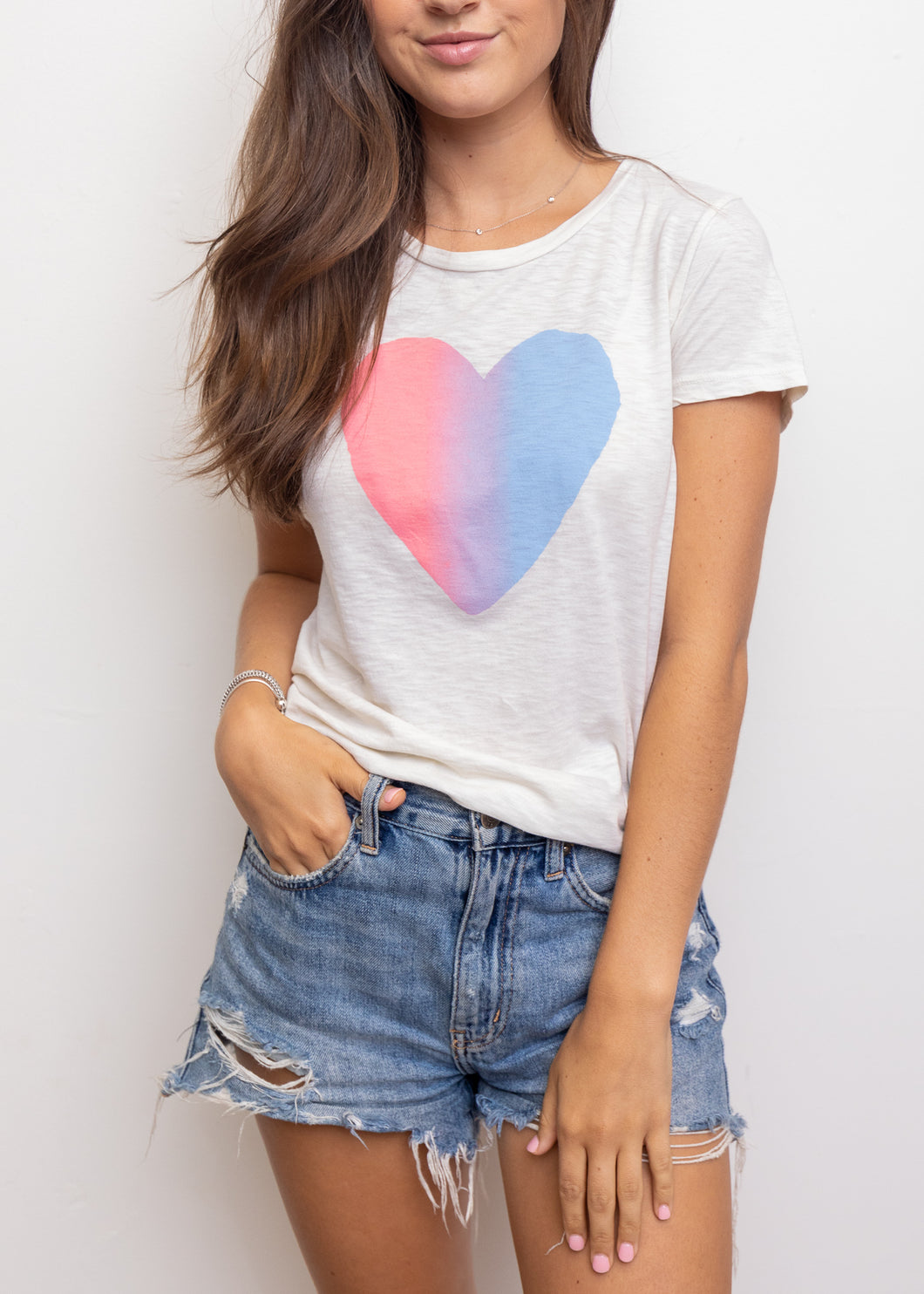 Ombre Heart Tee