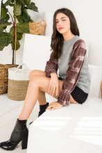 Load image into Gallery viewer, Velvet Sleeve Sweater
