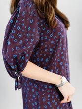 Load image into Gallery viewer, Blythe Dress in Purple Paw
