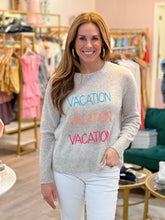 Load image into Gallery viewer, Vacation Sweater in Grey
