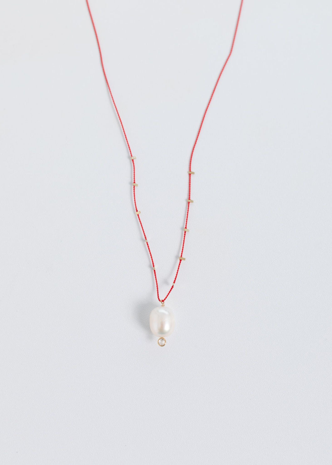 Lydia Necklace in Red