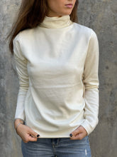 Load image into Gallery viewer, Winter White Turtleneck Sweater
