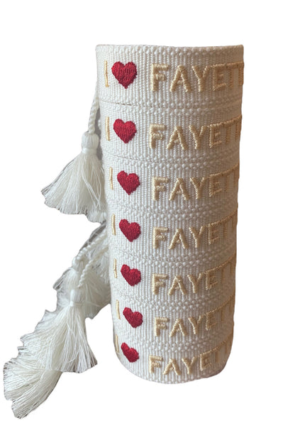 Fayetteville in Cream Bracelet