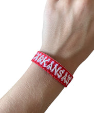 Load image into Gallery viewer, Arkansas Red Gingham Bracelet
