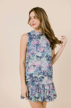 Load image into Gallery viewer, Libba Dress in Blue Waterlily
