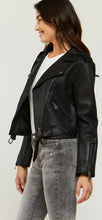 Load image into Gallery viewer, Black Biker Jacket

