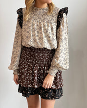 Load image into Gallery viewer, Fall Floral Mini Dress
