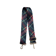 Load image into Gallery viewer, Navy Holiday Plaid Purse Strap
