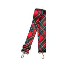 Load image into Gallery viewer, Red Holiday Plaid Purse Strap
