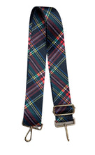Load image into Gallery viewer, Navy Holiday Plaid Purse Strap
