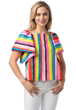 Load image into Gallery viewer, Campbell Top in Boardwalk Stripe
