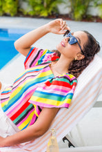 Load image into Gallery viewer, Campbell Top in Boardwalk Stripe
