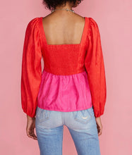 Load image into Gallery viewer, Jamey Top in Mollie Pink

