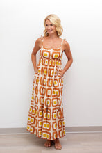 Load image into Gallery viewer, Malin Dress in Cafe Geo
