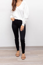 Load image into Gallery viewer, Donna High Rise Jean in Black
