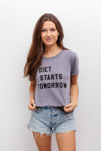 Load image into Gallery viewer, Diet Starts Tomorrow Tee
