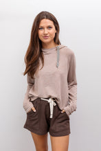 Load image into Gallery viewer, Taupe Pullover Hoodie
