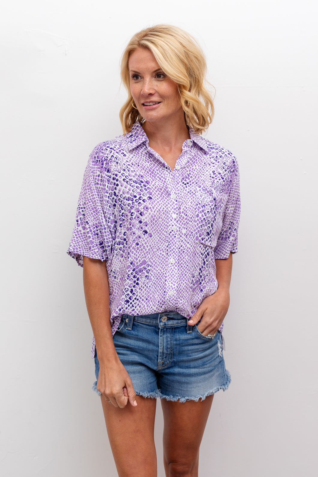 Perry Plum Top