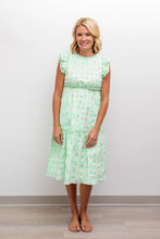 Load image into Gallery viewer, Green Plaid Midi Dress
