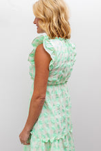 Load image into Gallery viewer, Green Plaid Midi Dress
