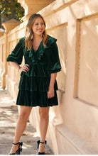 Load image into Gallery viewer, Anna Julia Dress in Juniper
