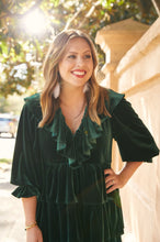 Load image into Gallery viewer, Anna Julia Dress in Juniper
