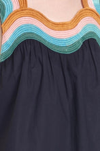 Load image into Gallery viewer, Davi Embroidered Tank in Black
