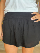 Load image into Gallery viewer, Miniskirt in Solid Black
