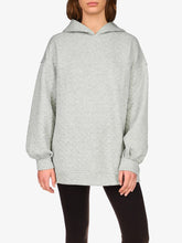 Load image into Gallery viewer, Grey Quilted Sweatshirt
