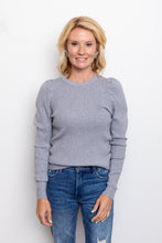 Load image into Gallery viewer, Puff Sleeve Sweater in Grey
