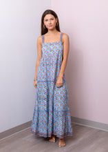 Load image into Gallery viewer, Lia Maxi Dress in Blue Ribbon
