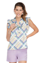 Load image into Gallery viewer, Lilac Tie Front Shell
