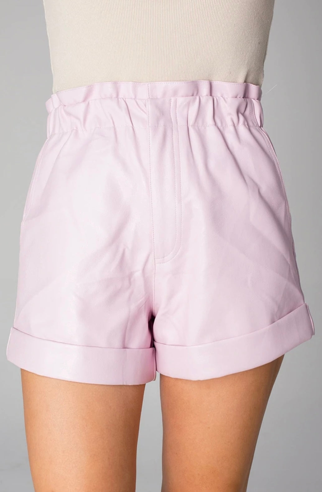 Peyton Short in Lavender.