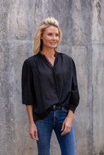 Load image into Gallery viewer, Cora Blouse in Black
