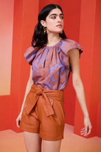 Load image into Gallery viewer, Sienna Vegan Leather Shorts
