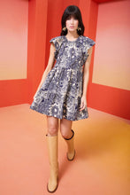 Load image into Gallery viewer, Kara Dress in Indigo Blossom
