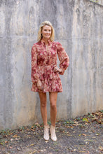 Load image into Gallery viewer, Grace Maple Sugar Dress in Red Marble
