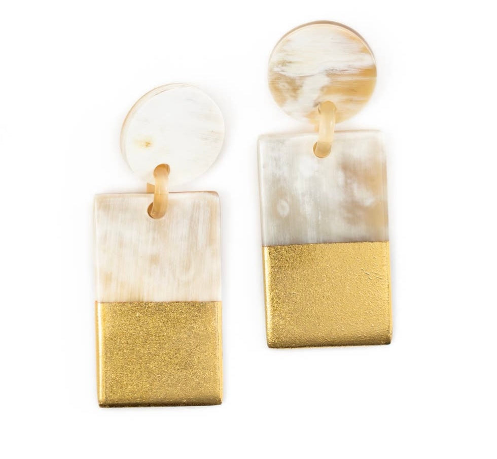 Gold Dipped Cabana Earring
