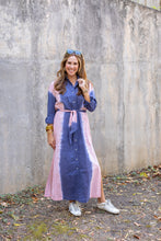 Load image into Gallery viewer, Shirt Dress in Brushstroke
