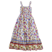 Load image into Gallery viewer, Smocked Floral Midi Dress
