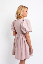 Load image into Gallery viewer, Pink Ruffle Detail Mini Dress
