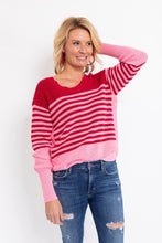 Load image into Gallery viewer, The Alder Sweater in Red/Pink
