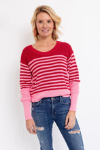Load image into Gallery viewer, The Alder Sweater in Red/Pink
