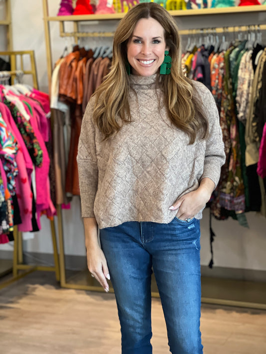 Rowena Sweater in Woodsmoke
