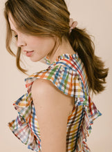 Load image into Gallery viewer, Dolly Dress in Rainbow Check
