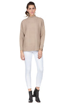 Load image into Gallery viewer, Mock Neck Pullover in Oatmeal
